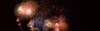 Panoramic Fireworks In A Night Sky PosterPrint - Item # VARDPI2011391