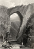 Natural Bridge Virginia Usa From A 19Th Century Print Engraved By J C Armytage After W H Bartlett PosterPrint - Item # VARDPI1839429
