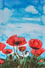 Painting of red poppies and a blue sky PosterPrint - Item # VARDPI12268180