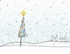 Christmas Tree In Snowfall PosterPrint - Item # VARDPI1793598