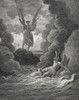 Illustration By Gustave Dore 1832-1883 French Artist And Illustrator For Paradise Lost By John Milton Book 1 Lines 221 And 222 PosterPrint - Item # VARDPI1857080
