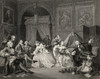 Marriage A La Mode Toilette Scene From The Original Picture By Hogarth From The Works Of Hogarth Published London 1833 PosterPrint - Item # VARDPI1862120