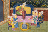 Detail From Painting From 17Th Century Persian Manuscript Hunters And Favourites Drinking With Noble Or King PosterPrint - Item # VARDPI1861270