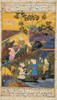 Painting From 17Th Century Persian Manuscript Drinking Party Outdoors By River Or Lake PosterPrint - Item # VARDPI1861265
