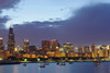 Chicago Skyline At Dusk PosterPrint - Item # VARDPI1891802