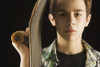 A Boy With A Skateboard PosterPrint