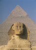 Sphinx In Front Of Great Pyramid Of Chephren PosterPrint - Item # VARDPI1880616