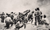 British Battery At Work On Gallipoli Peninsula Turkey From The War Illustrated Album Deluxe Published London 1916 PosterPrint - Item # VARDPI1855306