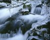 Icicles Hang Above River Chugach State Park Sc Ak Winter Scenic PosterPrint - Item # VARDPI2095040
