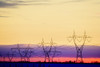 Silhouetted Transmission Towers PosterPrint - Item # VARDPI1826551