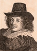 Frans Hals 1584-1666 Dutch Painter From 75 Portraits Of Celebrated Painters From Authentic Originals Etched By James Girtin Published London 1817 PosterPrint - Item # VARDPI1862356