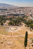 Athens, Attica, Greece. Theatre of Dionysos, seen from the Acropolis. The theatre is considered to be the birthplace of Greek tragedy. Poster Print by Panoramic Images - Item # VARPPI174280