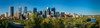 Skylines in a city, Bow River, Calgary, Alberta, Canada Poster Print by Panoramic Images - Item # VARPPI174061