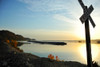 Barge in Mississippi River, Wisconsin, USA Poster Print by Panoramic Images - Item # VARPPI173656