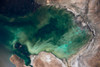 Satellite view of Caspian Sea and Coastal Area, Kazakhstan Poster Print by Panoramic Images - Item # VARPPI181291