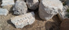 View of stones at archaeological site in ancient port city of Caesarea, Tel Aviv, Israel Poster Print by Panoramic Images - Item # VARPPI183132