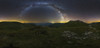 360 panorama of the Milky Way over Lago-Naki plateau, Russia. Poster Print by Yuri Zvezdny/Stocktrek Images - Item # VARPSTYZV200025S