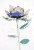 A metal flower encased in ice from an ice storm against a white background Poster Print by Colleen Cahill / Design Pics - Item # VARDPI12322764