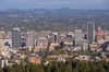 Elevated view of downtown skyline Portland, Multnomah County, Oregon, USA Poster Print by Panoramic Images - Item # VARPPI175313