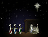 Nativity Scene Poster Print by Daniel Sicolo / Design Pics - Item # VARDPI1787147