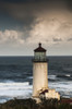 North Head Lighthouse complemented by clouds and surf; Ilwaco, Washington, United States of America Poster Print by Robert L. Potts / Design Pics - Item # VARDPI2384154