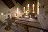 Man Praying In Chapel, Holy Island, Bewick, England Poster Print by John Short / Design Pics - Item # VARDPI1828578