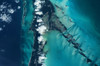 Satellite view of islands, Exuma, Bahamas Poster Print by Panoramic Images - Item # VARPPI181143