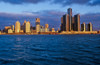 Detroit skyline at sunrise from Windsor, Canada Poster Print by Panoramic Images - Item # VARPPI182842