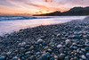 Stones on beach at sunset, British Columbia, Canada Poster Print by Panoramic Images - Item # VARPPI174182