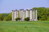 National Capitol Columns, Corinthian columns, in springtime at the United States National Arboretum, Washington D.C. Poster Print by Panoramic Images - Item # VARPPI181686