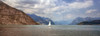 Sailing boat on Iseo Lake, Lombardy, Italy Poster Print by Panoramic Images - Item # VARPPI157817
