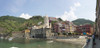 View of little harbor of Vernazza, La Spezia, Liguria, Italy Poster Print by Panoramic Images - Item # VARPPI158309