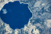 Satellite view of Crater Lake, Oregon, USA Poster Print by Panoramic Images - Item # VARPPI181339