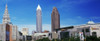 Skyscrapers in a city, Cleveland, Ohio, USA Poster Print by Panoramic Images - Item # VARPPI154155
