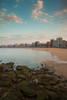 Tourists on the beach, Playa De San Lorenzo, Gijon, Asturias Province, Spain Poster Print by Panoramic Images - Item # VARPPI156757