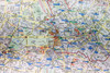 Large street map and Infopunkt, Kurfurstendamm, Charlottenburg, Berlin, Germany Poster Print by Panoramic Images - Item # VARPPI173942