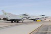 Two Royal Air Force Typhoon fighters at Nellis Air Force Base, Nevada. Poster Print by Rob Edgcumbe/Stocktrek Images - Item # VARPSTRDG100214M