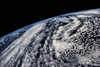 Satellite view of clouds over South Pacific Ocean Poster Print by Panoramic Images - Item # VARPPI181193