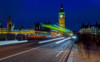 Big Ben and pedestrians in the night, London, England Poster Print by Panoramic Images - Item # VARPPI173489