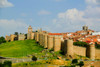 Walled city from 1000 A.D. surrounds Avila Spain, an old Castilian Spanish village Poster Print by Panoramic Images - Item # VARPPI182066