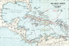 Map of the West Indies illustrating the voyages of Christopher Columbus.  From the book Life of Christopher Columbus by Clements R. Markham published 1892. Poster Print by Hilary Jane Morgan / Design Pics - Item # VARDPI12321035