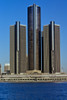 The Renaissance Center, a skyscraper office complex in downtown Detroit, Michigan Poster Print by Panoramic Images - Item # VARPPI182844