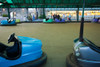 Bumper cars at Monte Igueldo amusement park at dusk, San Sebastian, Guipuzcoa Province, Basque Country Region, Spain Poster Print by Panoramic Images - Item # VARPPI156656