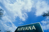 A sign for Nirvana Poster Print by Panoramic Images - Item # VARPPI182692