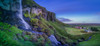 Fresh drinking waterfall, Fagrifoss Waterfall, Iceland Poster Print by Panoramic Images - Item # VARPPI168732