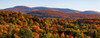 Elevated view of autumn trees on rolling hill, West Bolton, Quebec, Canada Poster Print by Panoramic Images - Item # VARPPI173912