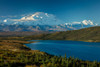 Mount Denali, previously known as McKinley from Wonder Lake, Denali National Park, Alaska Poster Print by Panoramic Images - Item # VARPPI182391