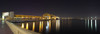 View of Pier 6 at night, Bahia Urbana, Old San Juan, San Juan, Puerto Rico, USA Poster Print by Panoramic Images - Item # VARPPI162212
