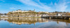 Reflection of a castle on water, Chateau De Chinon, Vienne River, Chinon, Indre-et-Loire, France Poster Print by Panoramic Images - Item # VARPPI155227