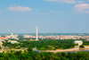 Washington D.C. aerial view with US Capitol, Washington Monument, Lincoln Memorial and Potomac River Poster Print by Panoramic Images - Item # VARPPI181588